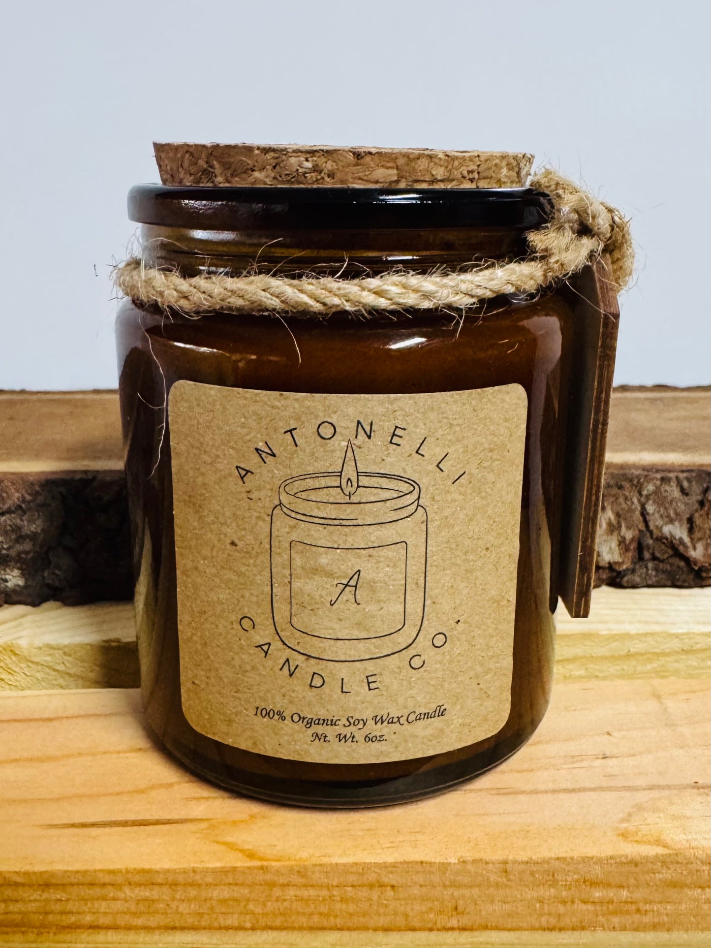 6 oz. Organic Soy Wax Candle